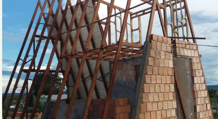 Montagem do volume A-Frame